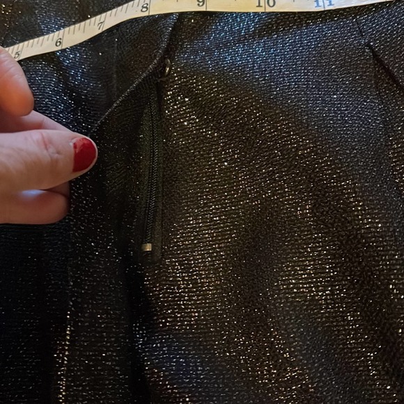 Vince. Black Glitter Accent  short Skirt size 6 - Picture 10 of 15
